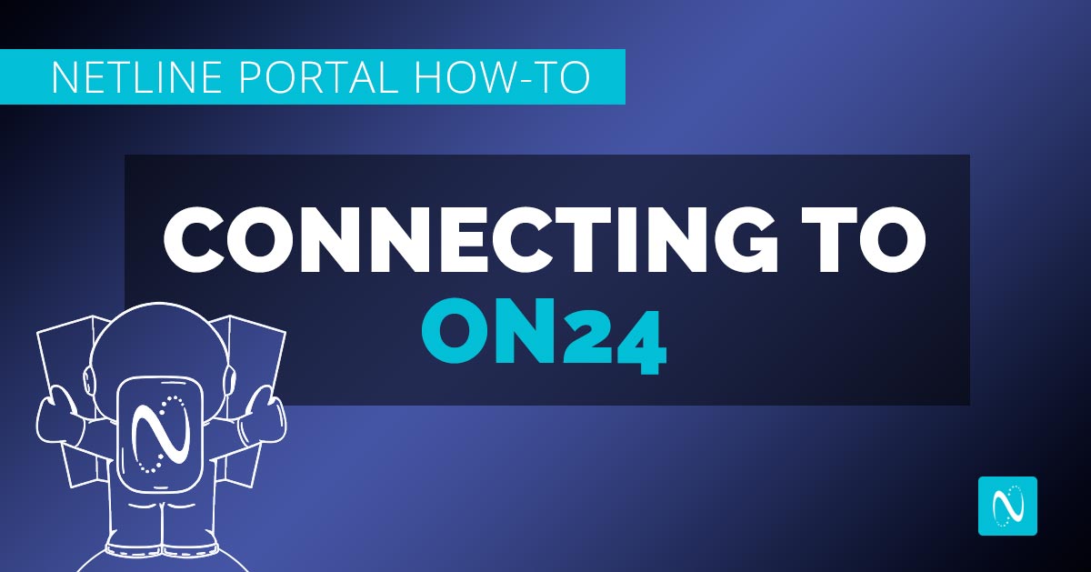 NetLine Portal How To: Connecting to ON24